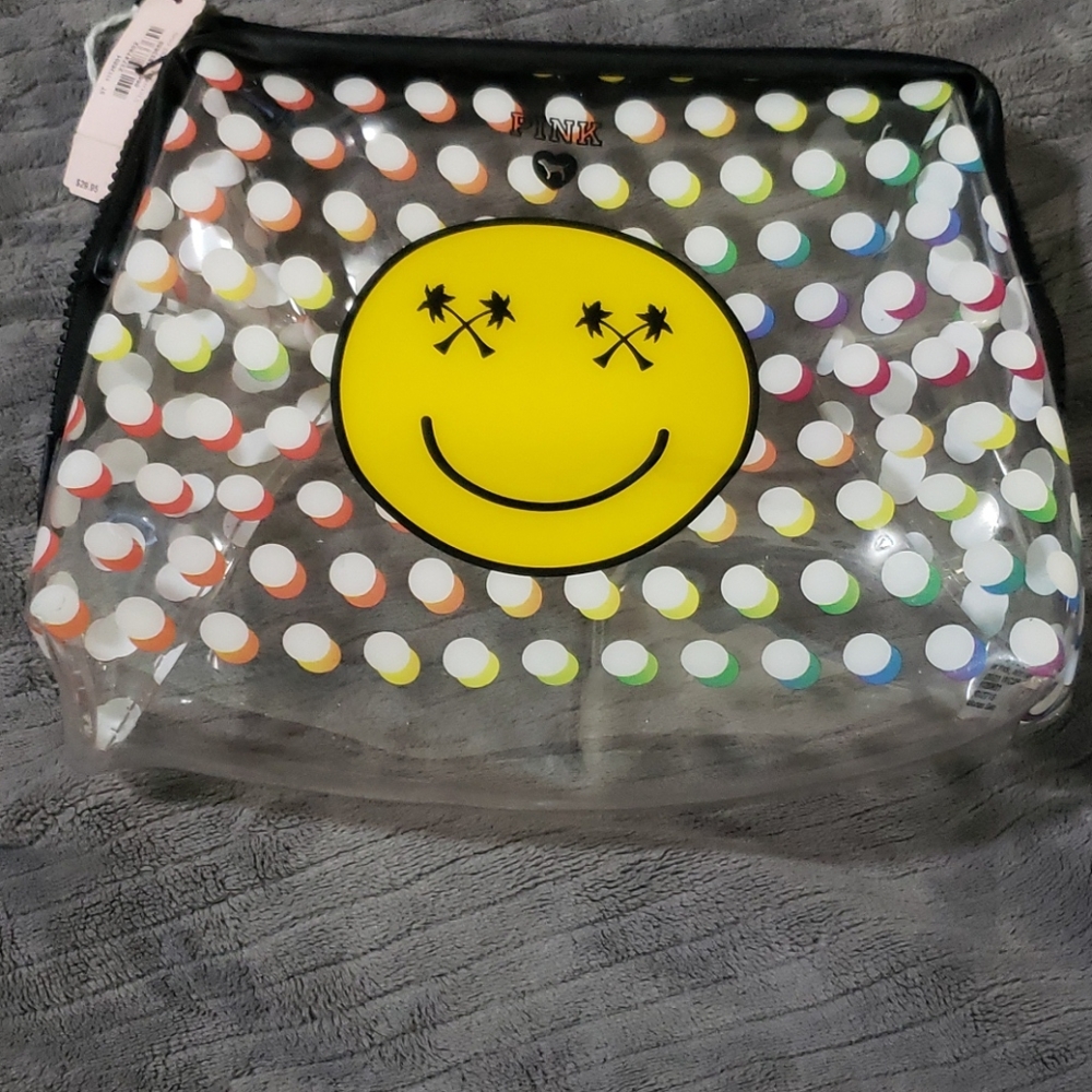 Victoria's Secret Clear Swimsuit Bag NWT